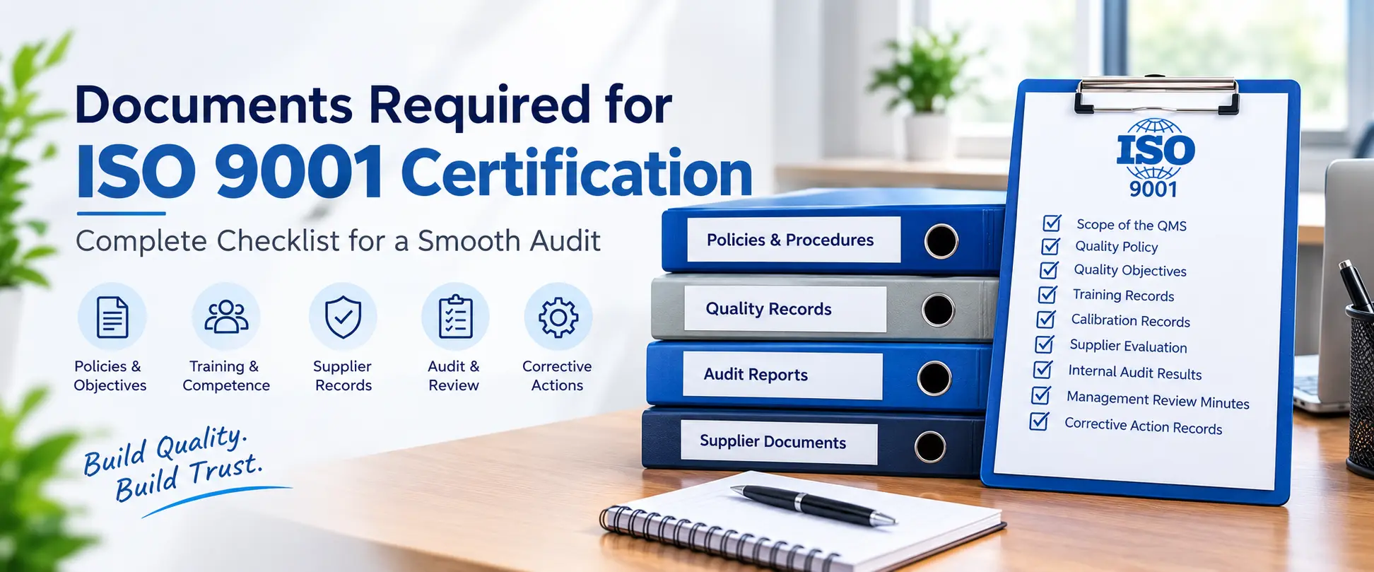Documents Required for ISO 9001 Certification: Complete Checklist
