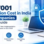 ISO 27001 Certification Cost in India